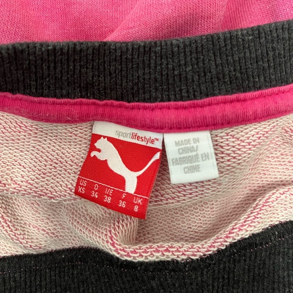 Women’s Puma Pink and Gray Sweatshirt - Picture 5 of 7